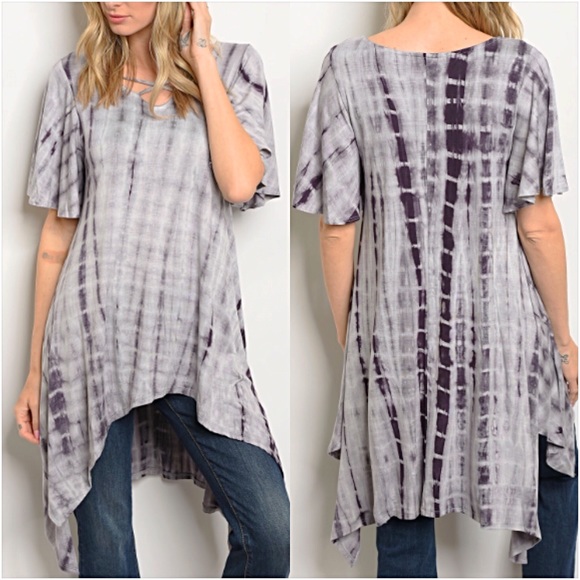 Tops - Fabulous Boho Criss Cross Draoed Tunic SML